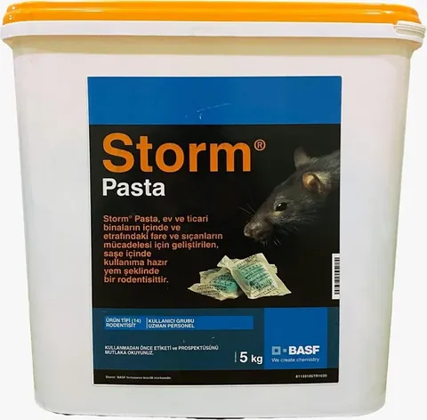 Storm Pasta ürün ambalajı