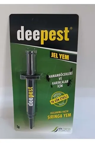 Deepest Jel Yem ürün ambalajı